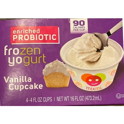 Vanilla Cupcake Frozen Yogurt