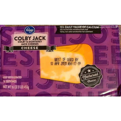 Cheese, Colby Jack