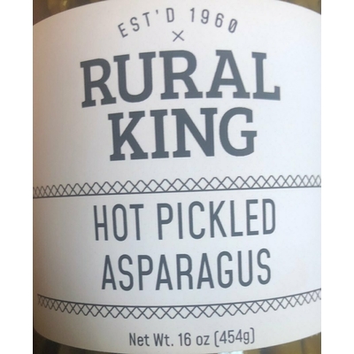Hot Pickled Asparagus