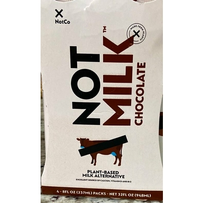 Not Milk Chocolate, Plant-Based Milk Alternative