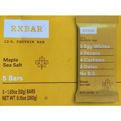 Maple Sea Salt Protein Bars