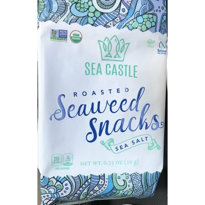 Roasted Seaweed Snacks, Sea Salt