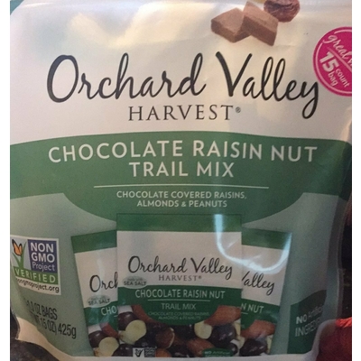 Trail Mix, Chocolate Raisin Nut