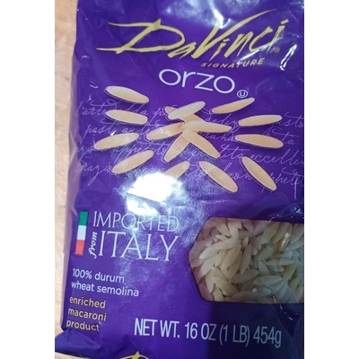 Orzo Enriched Macaroni