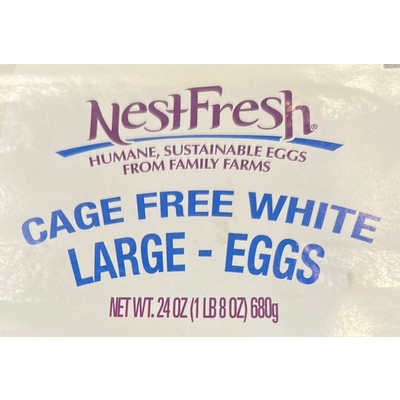 Cage Free White Large Eggs