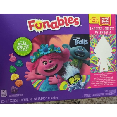 Assorted Fruit Flavored Snacks