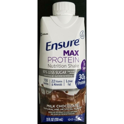 Milk Chocolate Max Protein Nutrition Shake