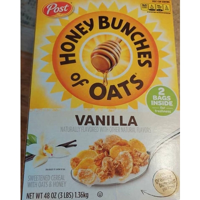 Sweetened Cereal with Oats & Honey
