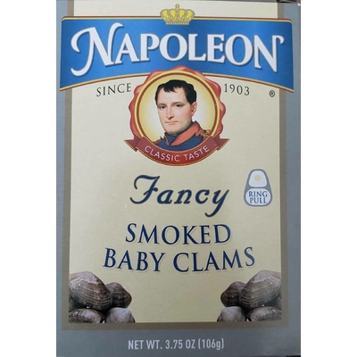 Fancy Smoked Baby Clams