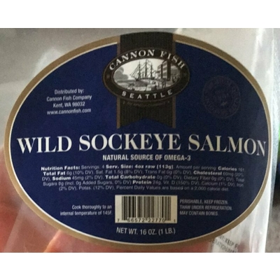 Wild Sockeye Salmon
