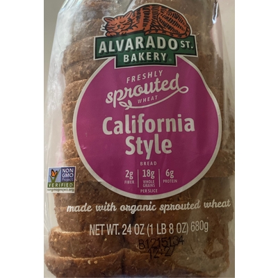 California Style Organic Wheat Bread