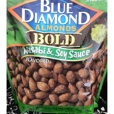 Bold Wasabi & Soy Sauce Flavored Almonds