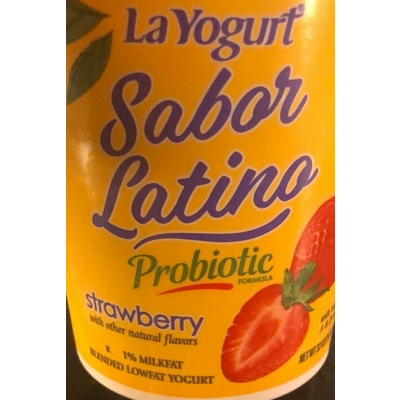Strawberry 1% Milkfat Blended Lowfat Yogurt