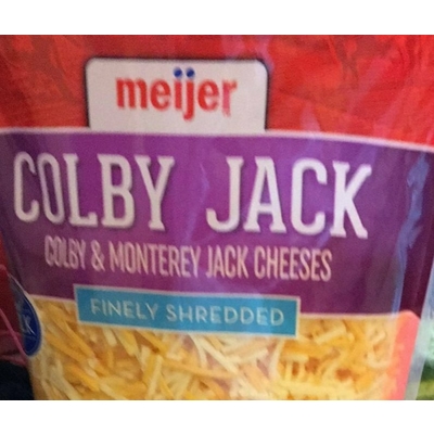 Colby Jack, Finely Shredded