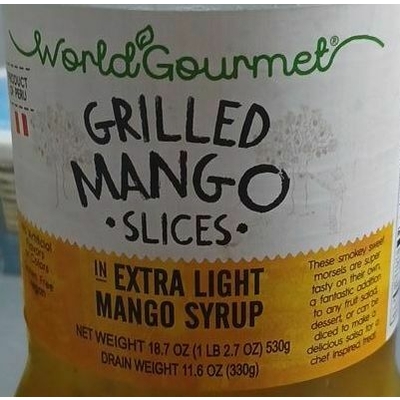 Grilled Mango Slices