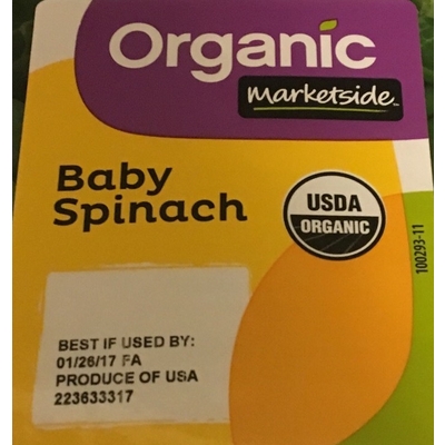 Organic Baby Spinach