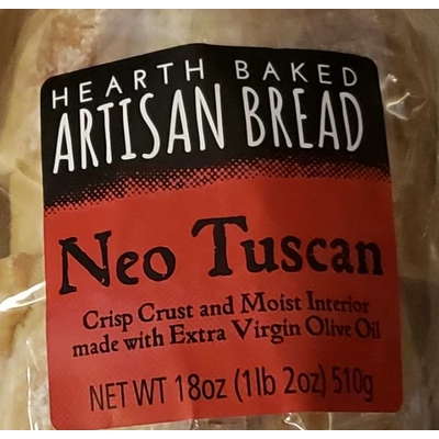 Artisan Bread Crisp Crust And Moist Interior Made With Extra Virgin Olive Oil