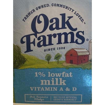 1% Lowfat Milk, Vitamin A & D