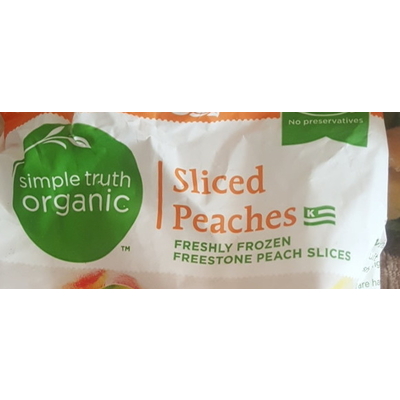 Sliced Peaches, Freshly Frozen