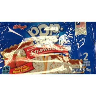 Pop-tarts, Strawberry, Frosted