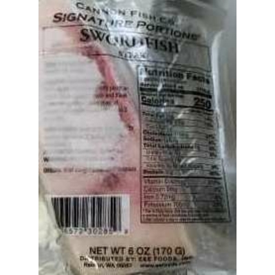 Swordfish Signature Portions