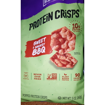 Protein Crisps, Sweet & Smokey BBQ