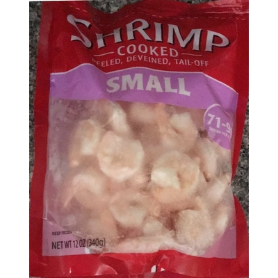 Cooked Shrimp, Small