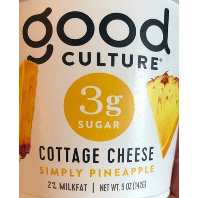 Simply Pineapple Cottage Cheese