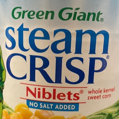 Steam Crisp Whole Kernel Sweet Corn Niblets