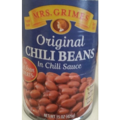 Original Chili Beans, in Chili Sauce