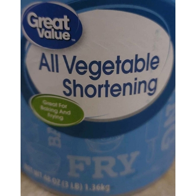 All Vegetable Shortening