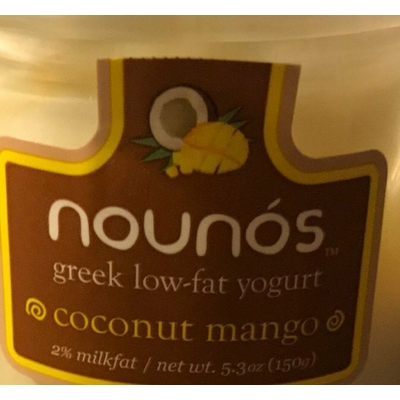 Greek Yogurt, Coconut Mango