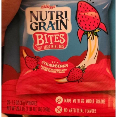 Nutri Grain Strawberry Bites