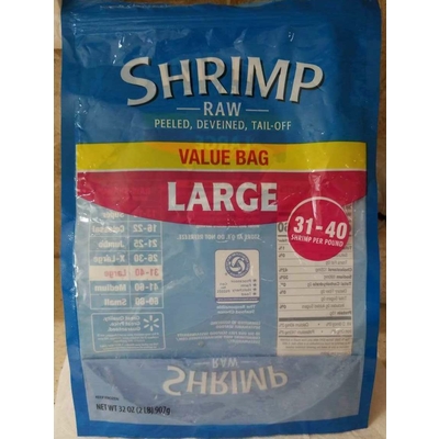 Raw Shrimp, Large