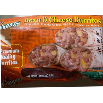 Bean & Cheese Burritos