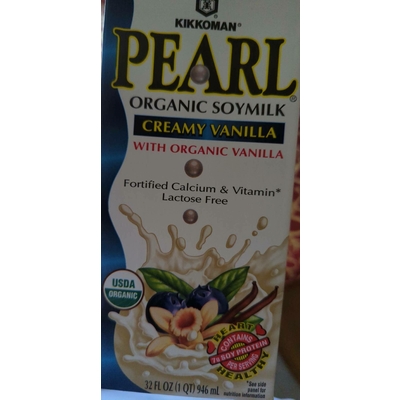 Creamy Vanilla Organic Soymilk