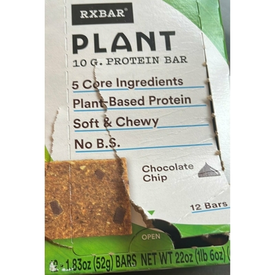 Chocolate Chip Plant Protein Bar