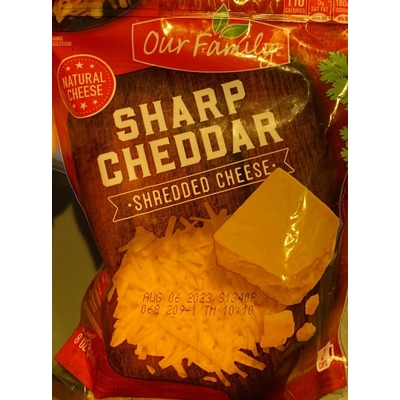Sharp Cheddar Shredded Cheese