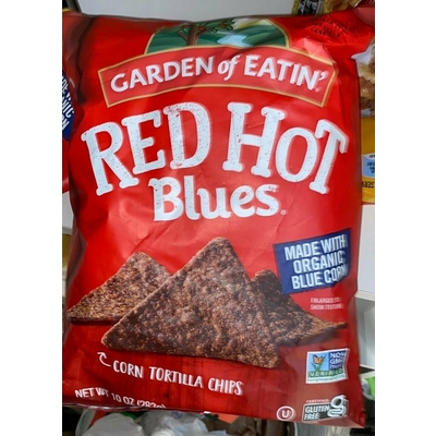 Red Hot Blues Corn Tortilla Chips