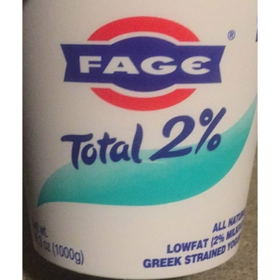 Total 2% Lowfat Greek Strained Yogurt