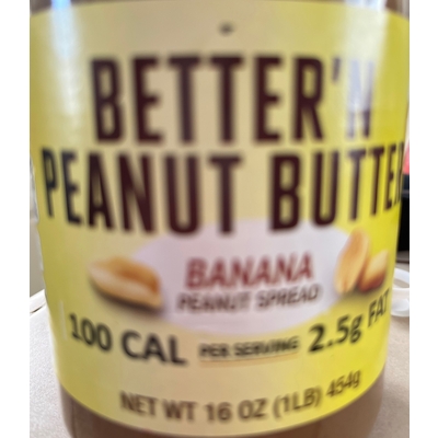 Banana Peanut Spread