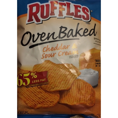 Cheddar Sour Cream Flavored Potato Chips