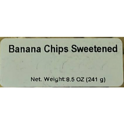 Sweetened Banana Chips