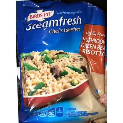 Mushroom & Green Bean Risotto