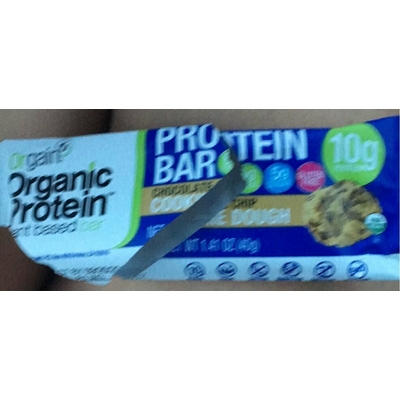 Protein Bar, Chocolate Chip Cookie Dough