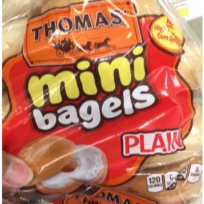 Mini Bagels, Plain