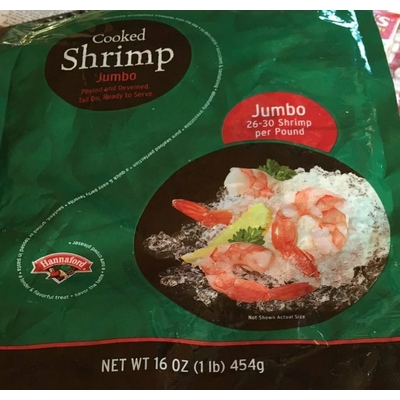 Cooked Shrimp, Jumbo