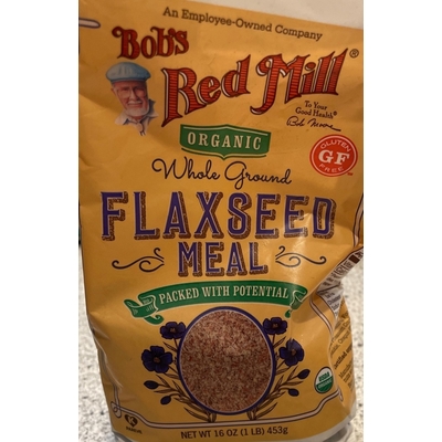 Organic Whole Ground Flaxseed Meal