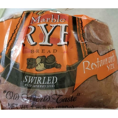 Swirled Marble Rye Bread