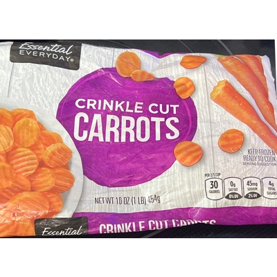 Crinkle Cut Carrots
